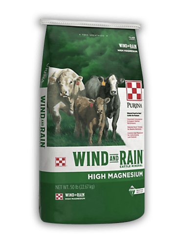 Purina Wind & Rain Cattle Minerals | High Magnesium