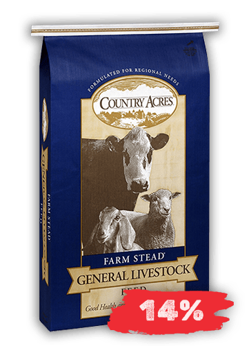Country Acres All Stock 14% Feed