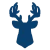 deer head icon_blue
